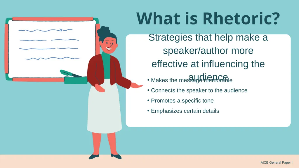 In order for a speaker or writer to speak or - slide 2 of 7