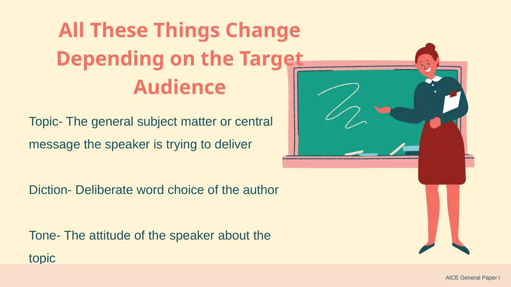 In order for a speaker or writer to speak or - slide 4 of 7