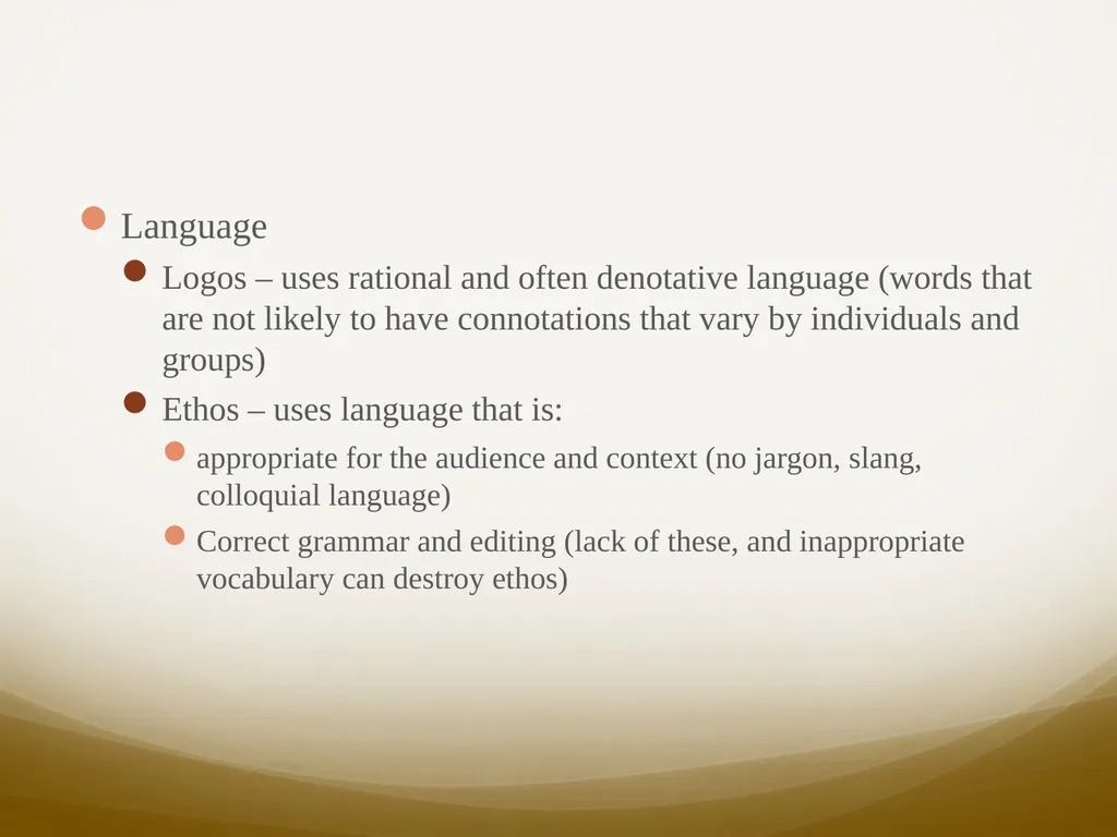 Rhetorical Proofs and Fallacies Week 10 – - slide 8 of 13