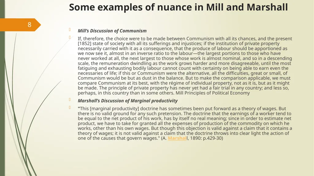 Teaching Nuanced Economics Dave Colander Keynote - slide 8 of 22