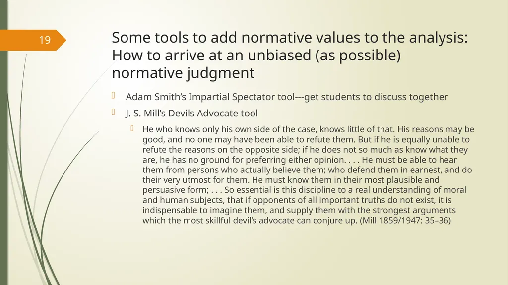 Teaching Nuanced Economics Dave Colander Keynote - slide 19 of 22