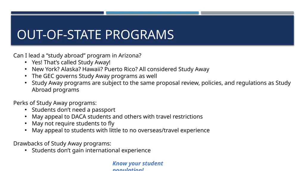 Faculty-Led Study Abroad Info Session Jessie - slide 6 of 14