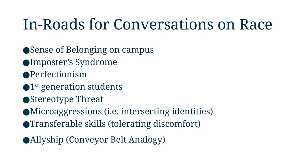 Moving from Competence to Responsiveness: - slide 18 of 30