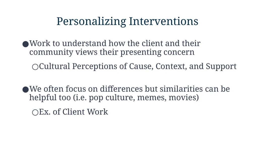 Moving from Competence to Responsiveness: - slide 29 of 30