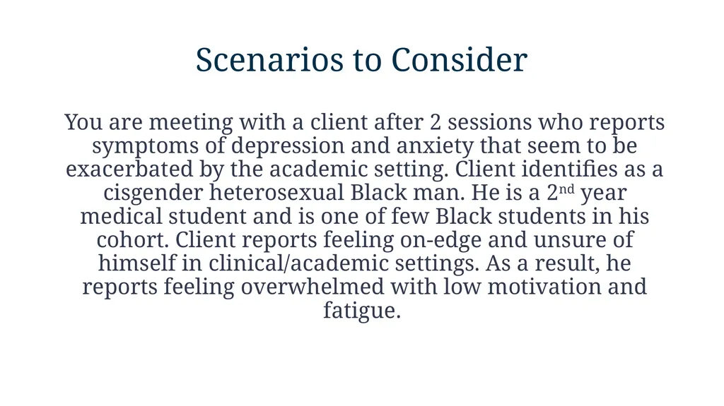 Moving from Competence to Responsiveness: - slide 16 of 30