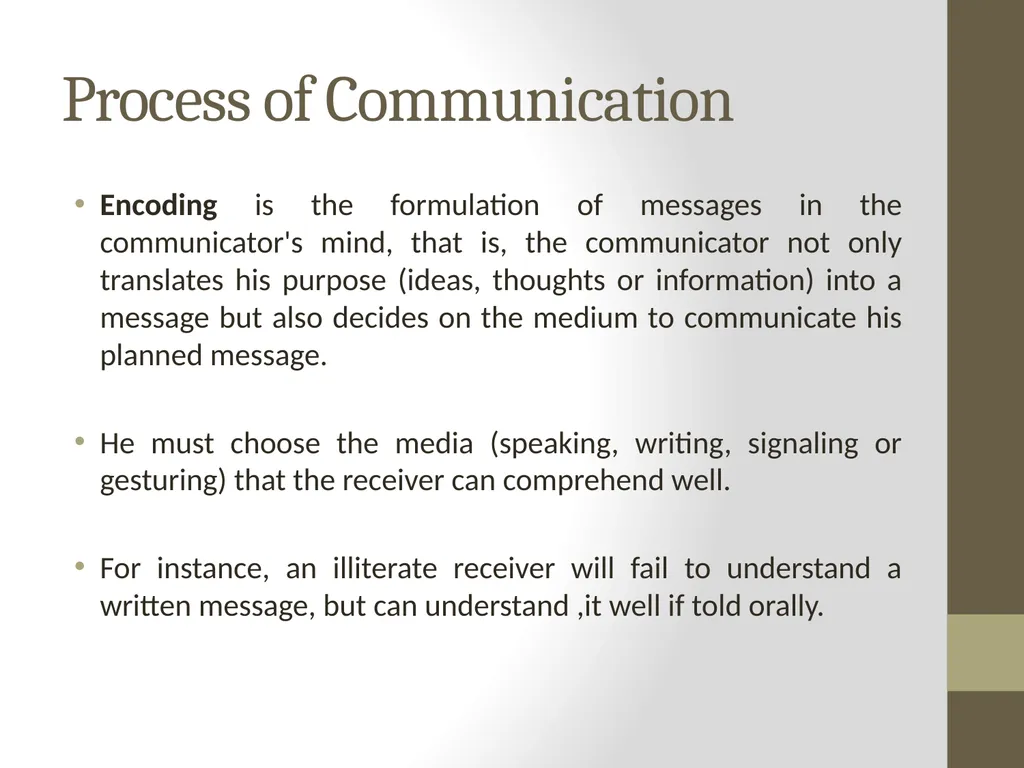 Unit - I Communication: Meaning and importance of - slide 10 of 196