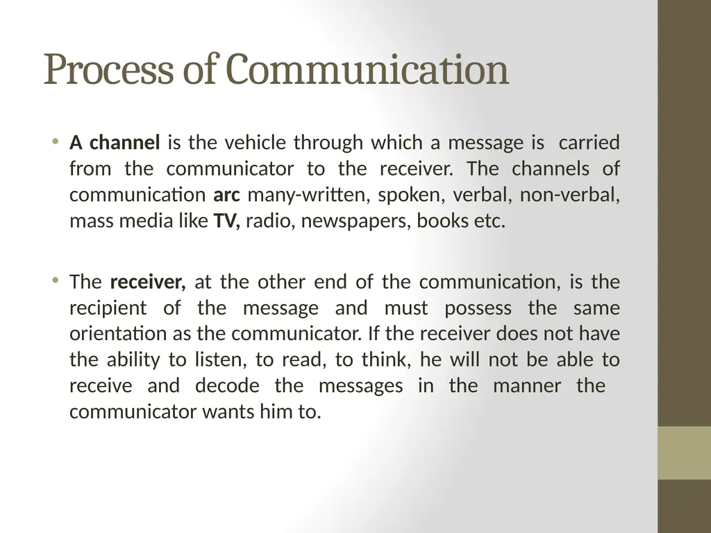 Unit - I Communication: Meaning and importance of - slide 12 of 196