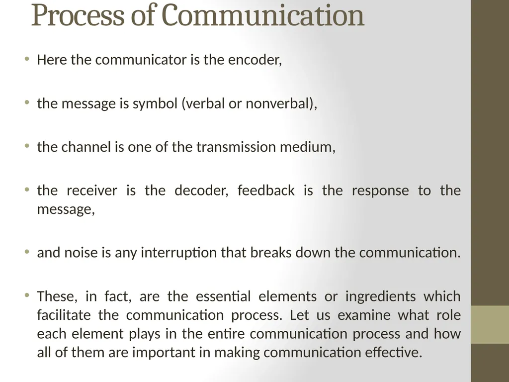 Unit - I Communication: Meaning and importance of - slide 8 of 196