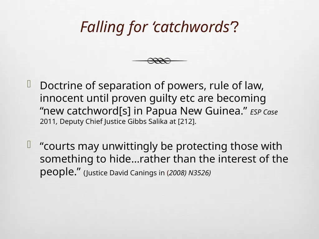 BEYOND THE APEC YEAR The Role of the Judiciary in - slide 7 of 9