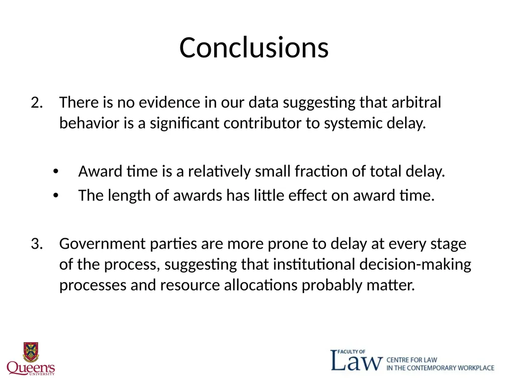Weber Delay? October 30, 2015 "One Law for All": - slide 25 of 29
