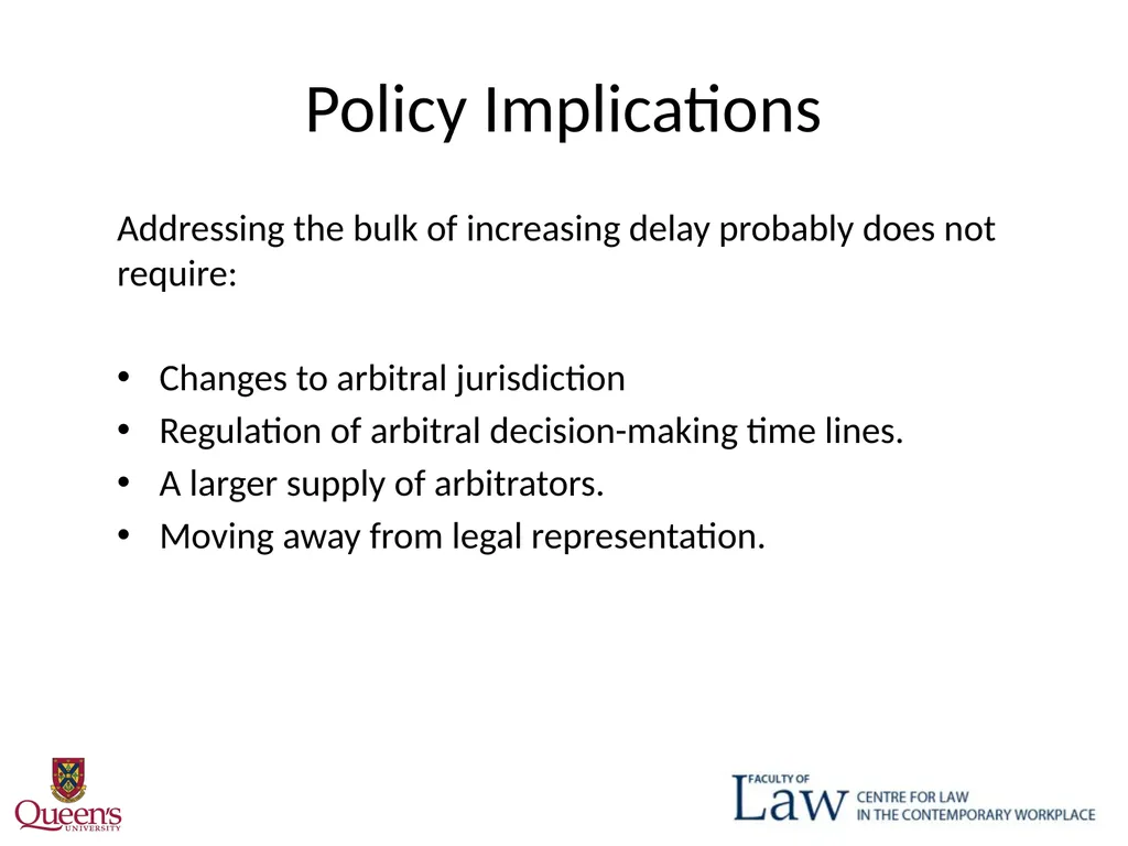 Weber Delay? October 30, 2015 "One Law for All": - slide 28 of 29