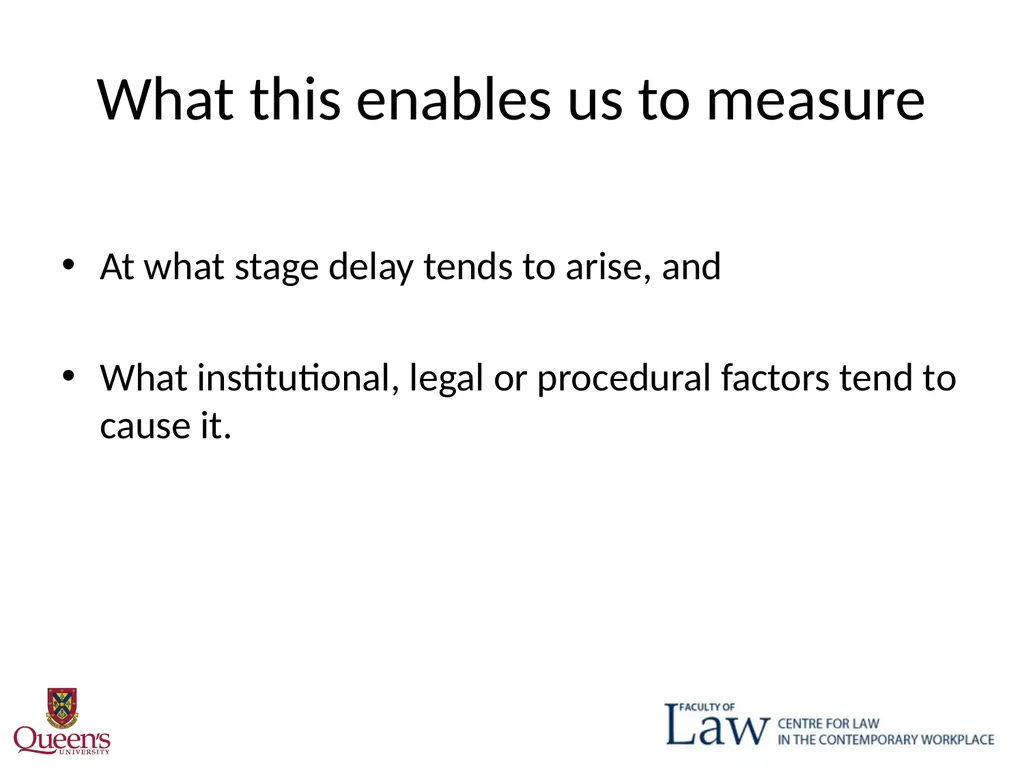 Weber Delay? October 30, 2015 "One Law for All": - slide 9 of 29