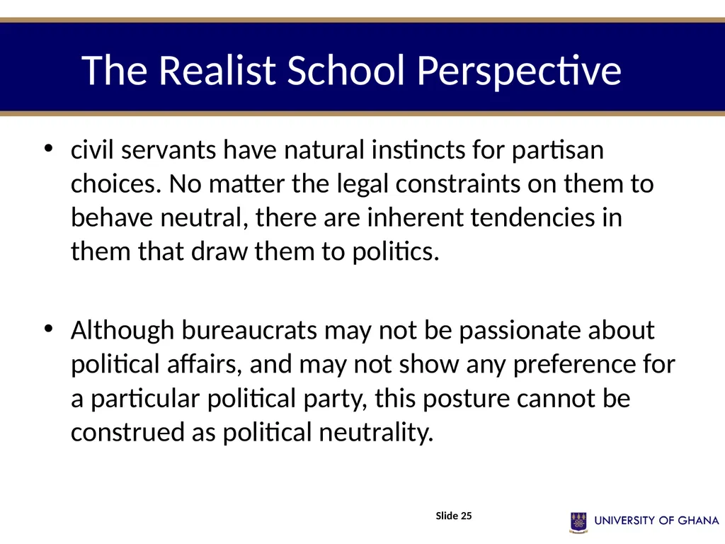 POLI 213 INTRODUCTION TO PUBLIC ADMINISTRATION - slide 25 of 27