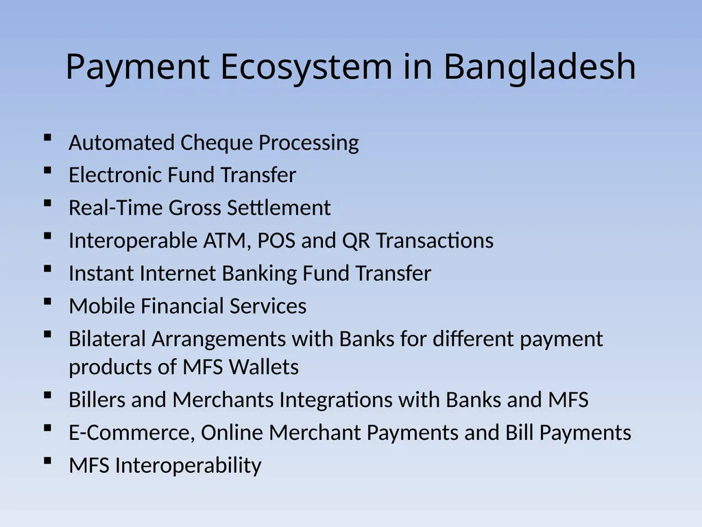 An overview of Digital Payment Systems in Banking - slide 2 of 25