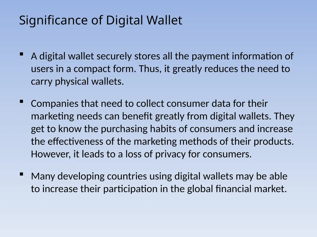 An overview of Digital Payment Systems in Banking - slide 10 of 25