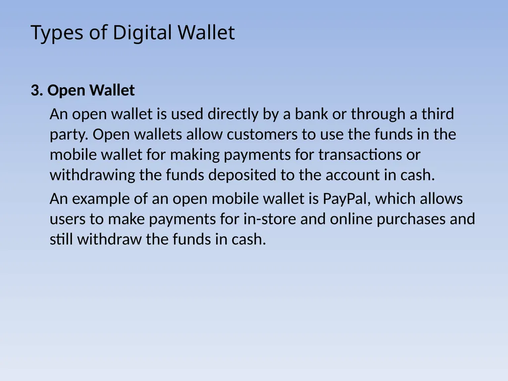 An overview of Digital Payment Systems in Banking - slide 13 of 25