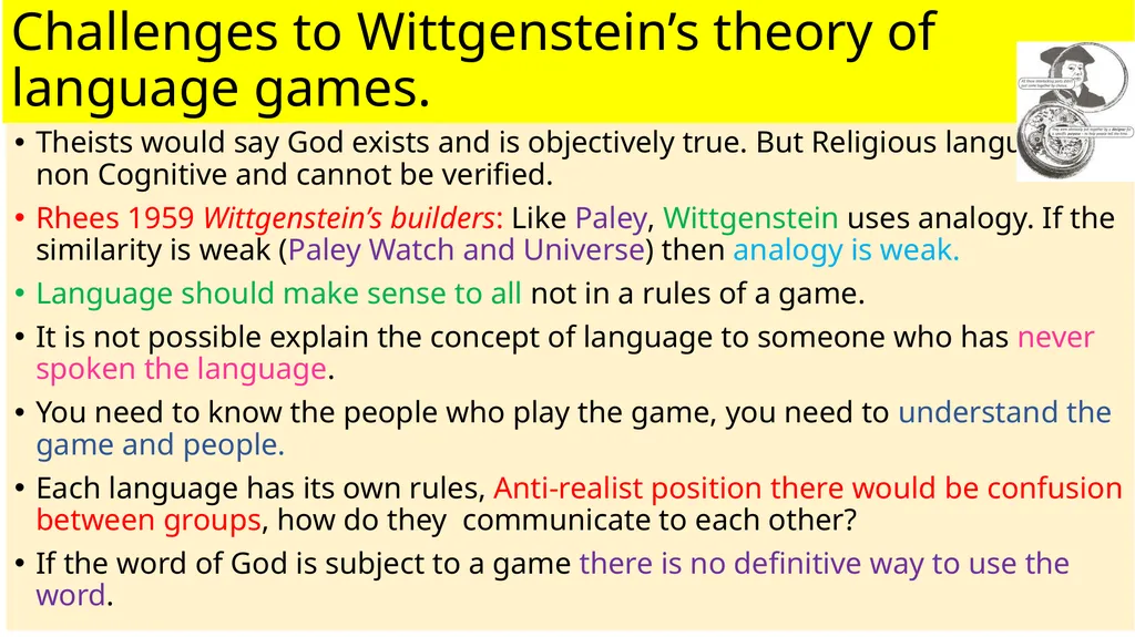 Theme 4: Religious Language F: Religious Language - slide 5 of 7