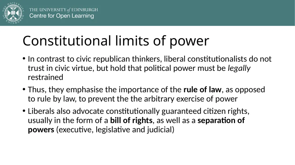 Democracy in Theory and Practice 4. Classic - slide 15 of 32