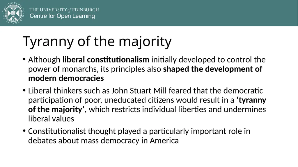 Democracy in Theory and Practice 4. Classic - slide 18 of 32