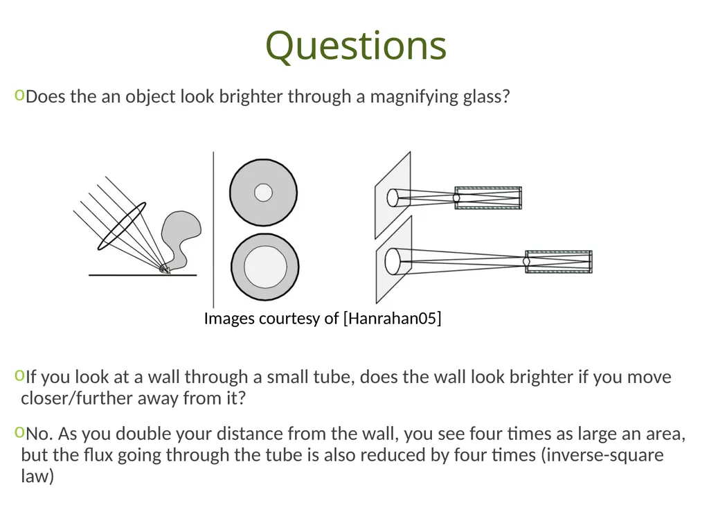 Understanding Basic Concepts in Radiometry Duong - slide 15 of 41