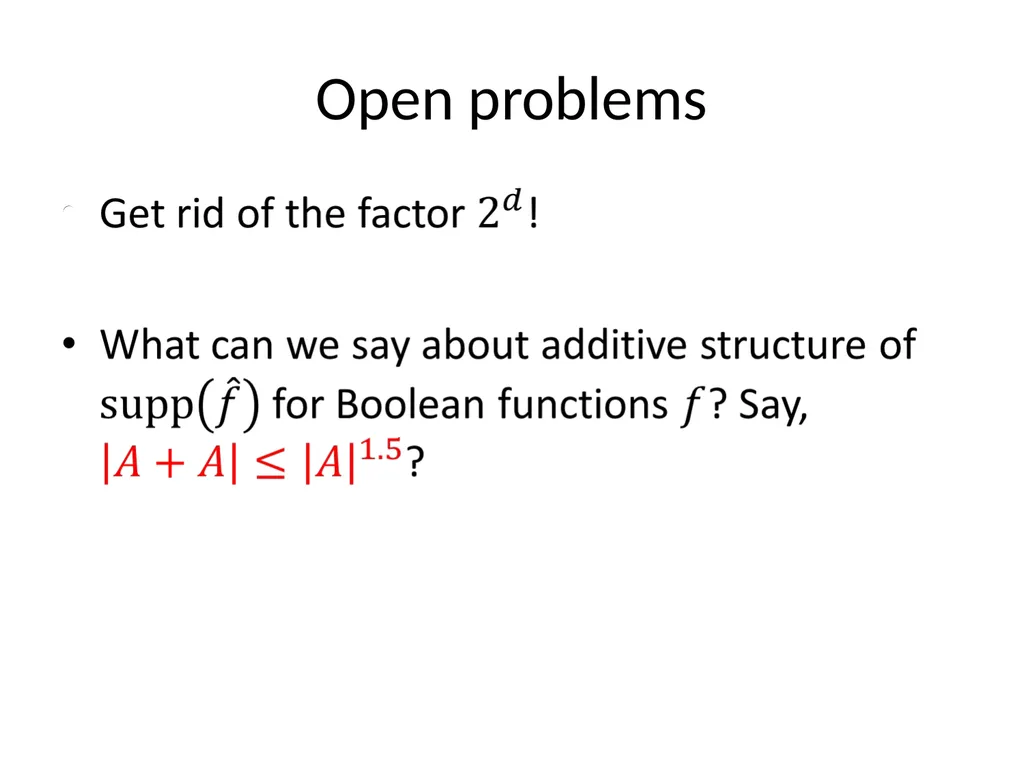 Effcient quantum protocols for XOR functions - slide 17 of 18