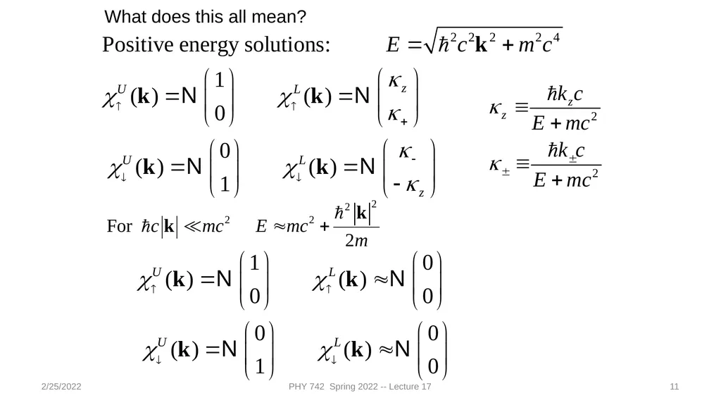 2/25/2022 PHY 742 Spring 2022 -- Lecture 17 1 PHY - slide 11 of 31