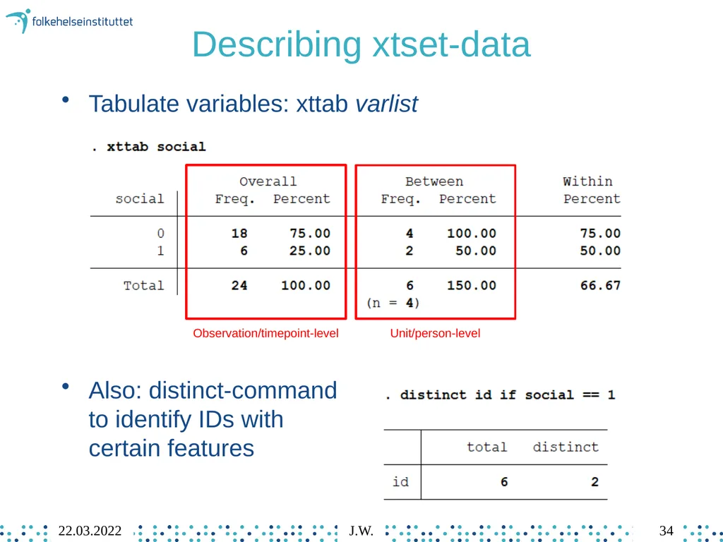 8 Individual Fixed Effects Regression Jonathan - slide 34 of 49