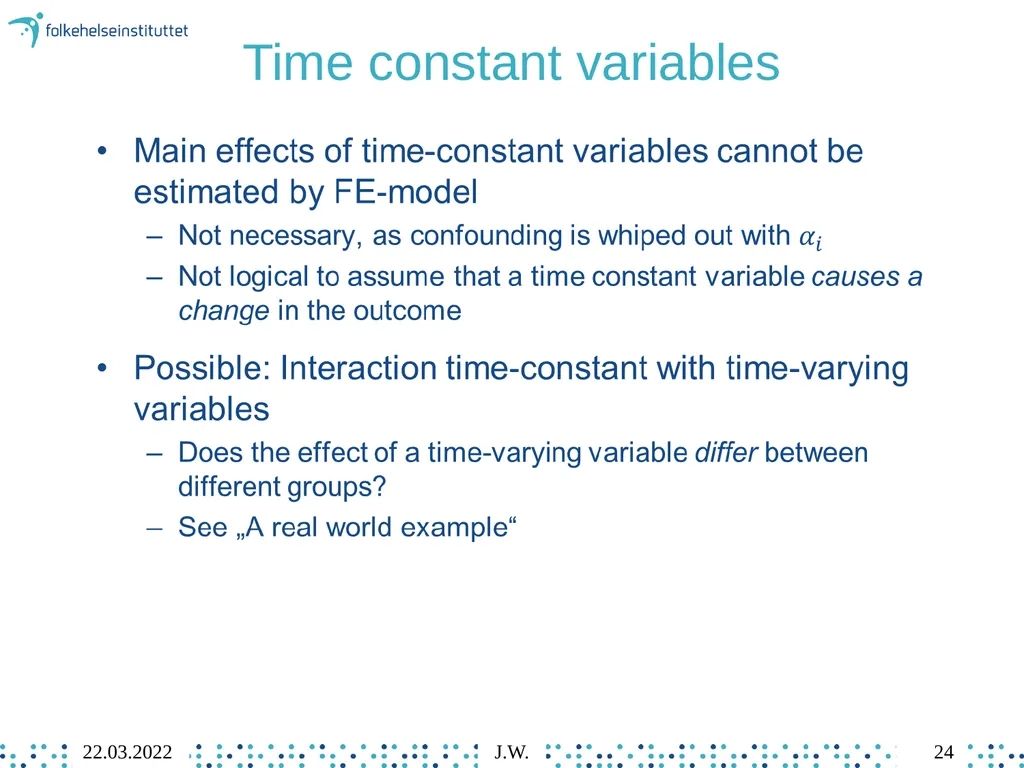 8 Individual Fixed Effects Regression Jonathan - slide 24 of 49