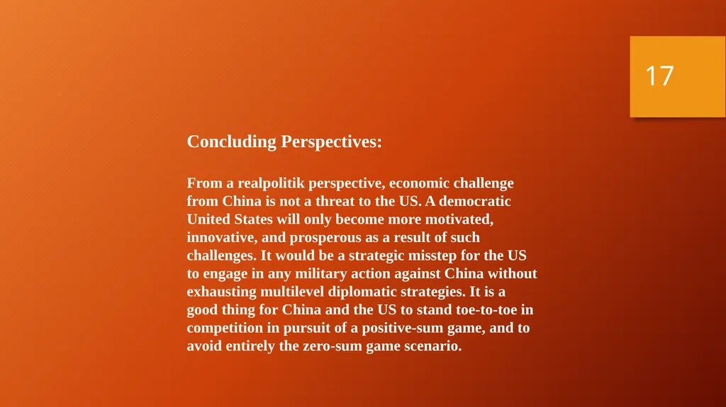 A Flexible Framework to Achieve Strategic - slide 17 of 18