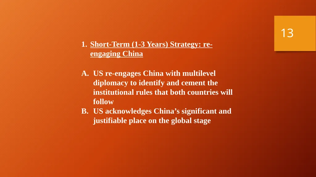 A Flexible Framework to Achieve Strategic - slide 13 of 18