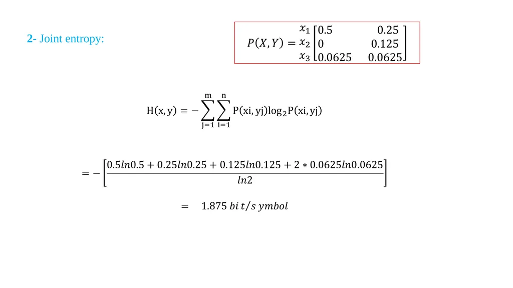 Information Theory and coding Fourth stage By: - slide 11 of 12