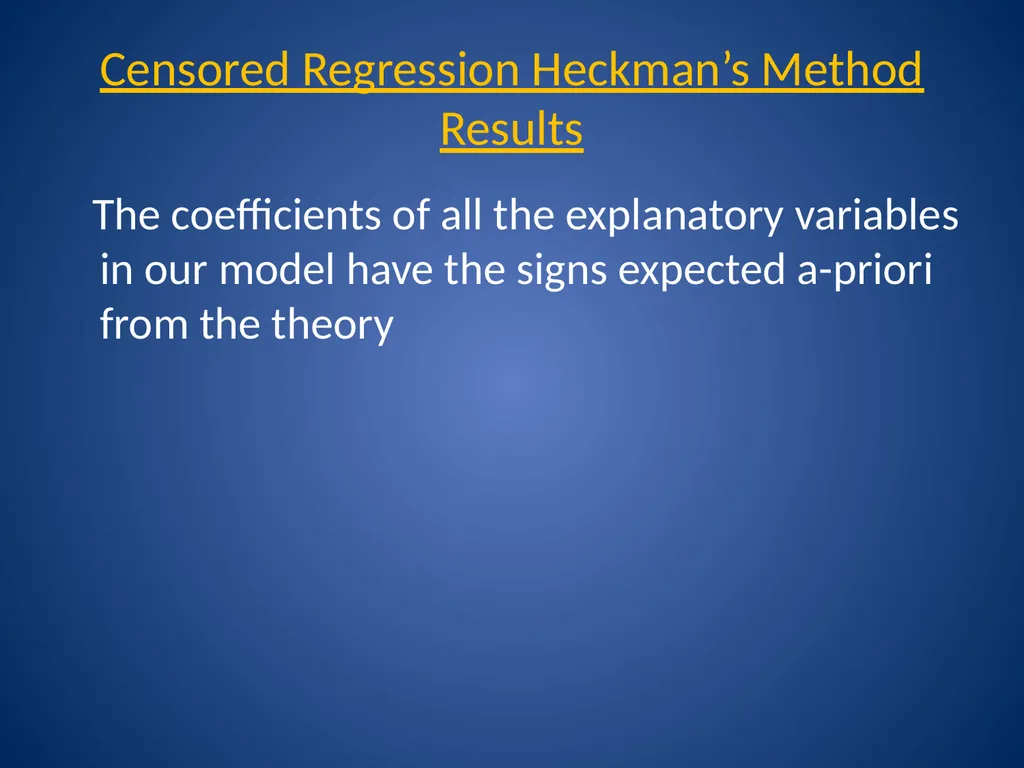LIMITED DEPENDENT VARIABLE MODELS -Copyright @ - slide 26 of 34