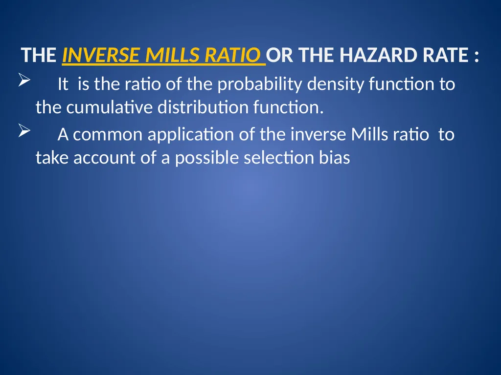 LIMITED DEPENDENT VARIABLE MODELS -Copyright @ - slide 11 of 34