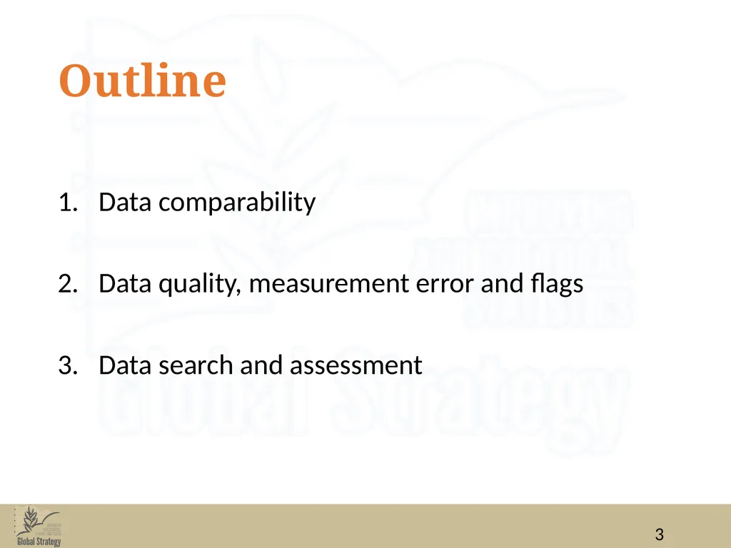 Food Balance Sheets Data for FBS compilation: data - slide 3 of 36