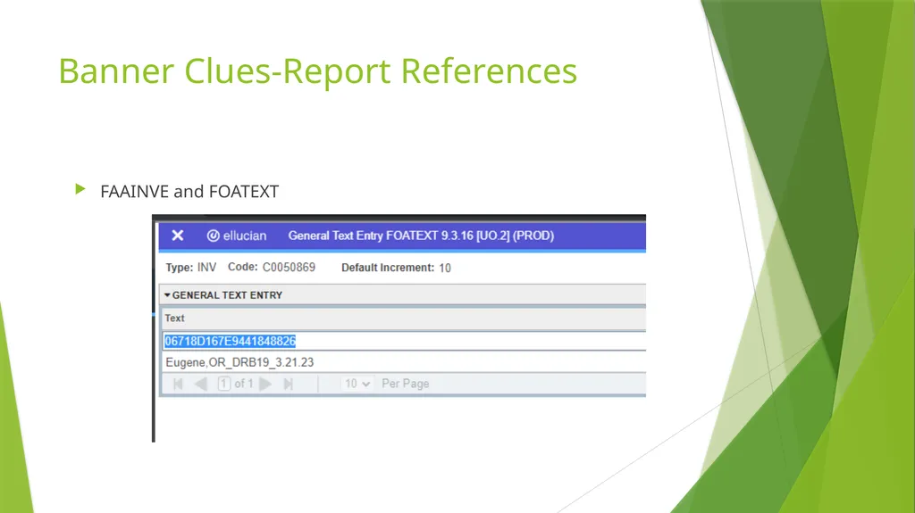 Concur Reports and Banner Documents How to Easily - slide 5 of 7