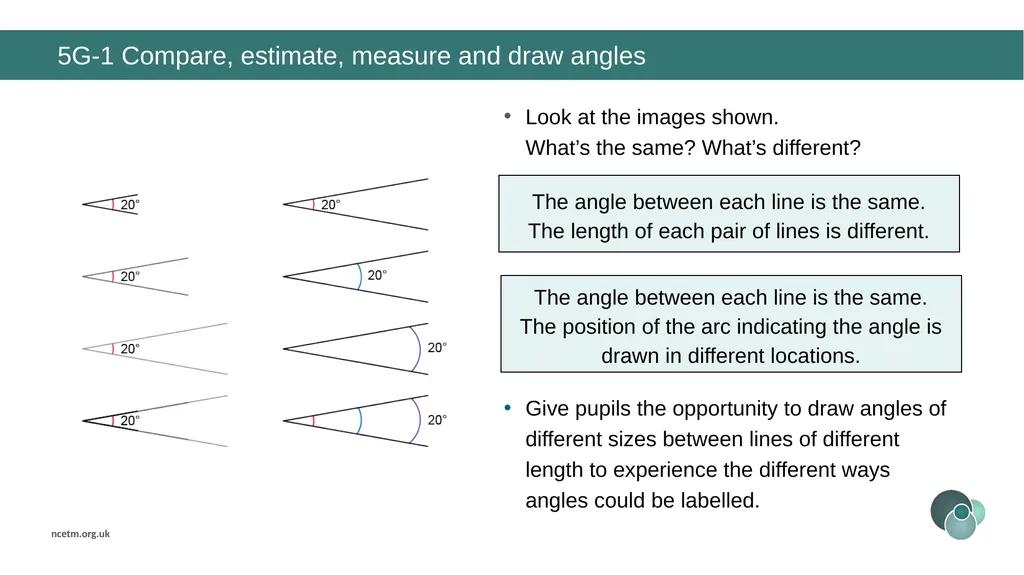 Year 5, Unit 10 Angles Curriculum Prioritisation - slide 26 of 34