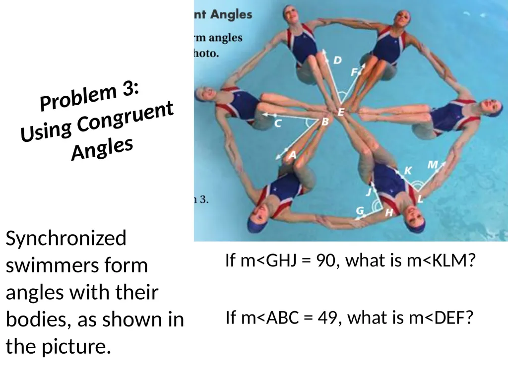 1-4 Measuring Angles When naming angle using three - slide 9 of 12