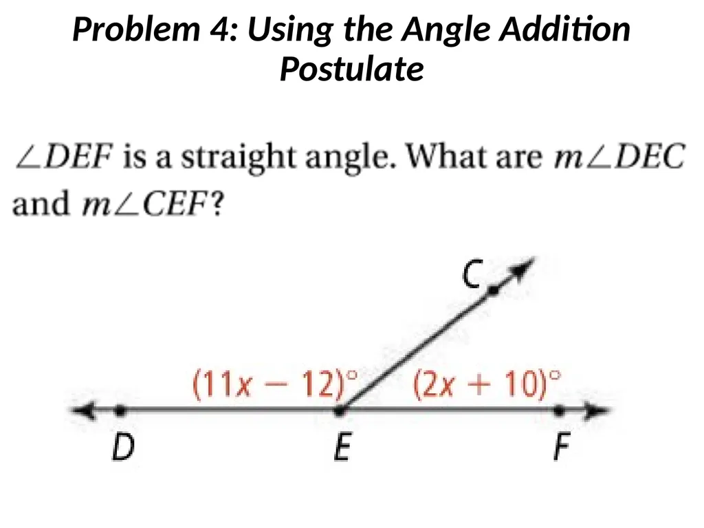 1-4 Measuring Angles When naming angle using three - slide 12 of 12