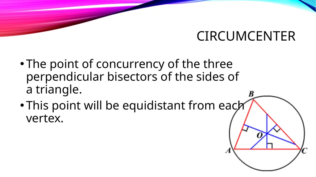Relationships within triangles Geometry Unit 5 - slide 14 of 41