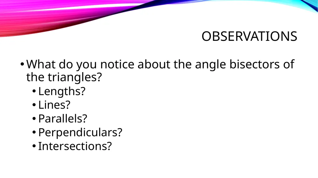 Relationships within triangles Geometry Unit 5 - slide 19 of 41