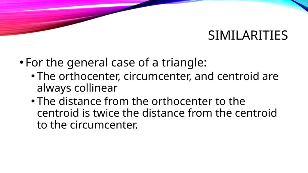 Relationships within triangles Geometry Unit 5 - slide 37 of 41