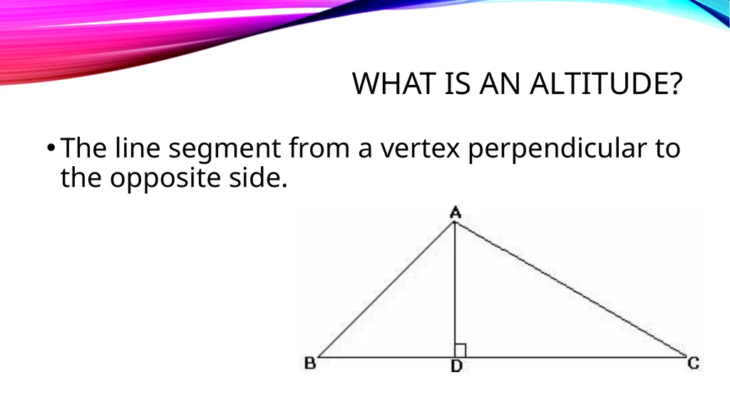 Relationships within triangles Geometry Unit 5 - slide 29 of 41