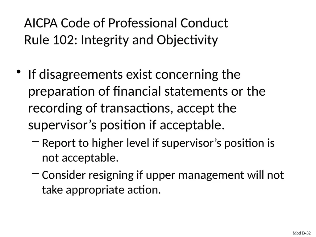 Auditing & Assurance Services, 6e Module B - slide 32 of 41