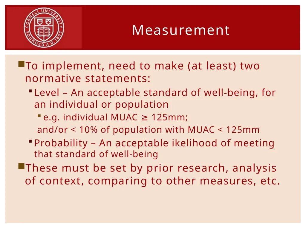 Finding Meaning in Our Measures: Overcoming - slide 3 of 15