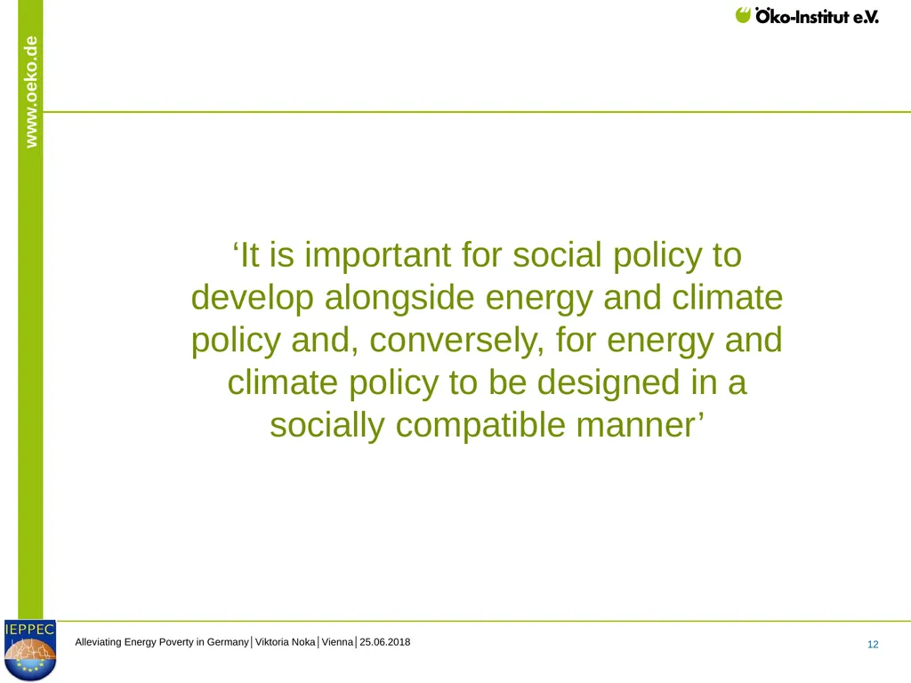 Alleviating Energy Poverty in Germany - slide 12 of 14