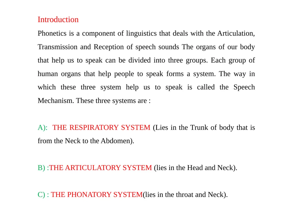 PHONETICS Semester: V DSE:1A Unit-1 (SPEECH ORGAN) - slide 2 of 7