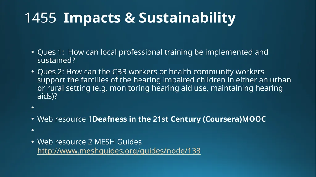 The Audiology Conundrum Audiological Pathways - slide 42 of 45