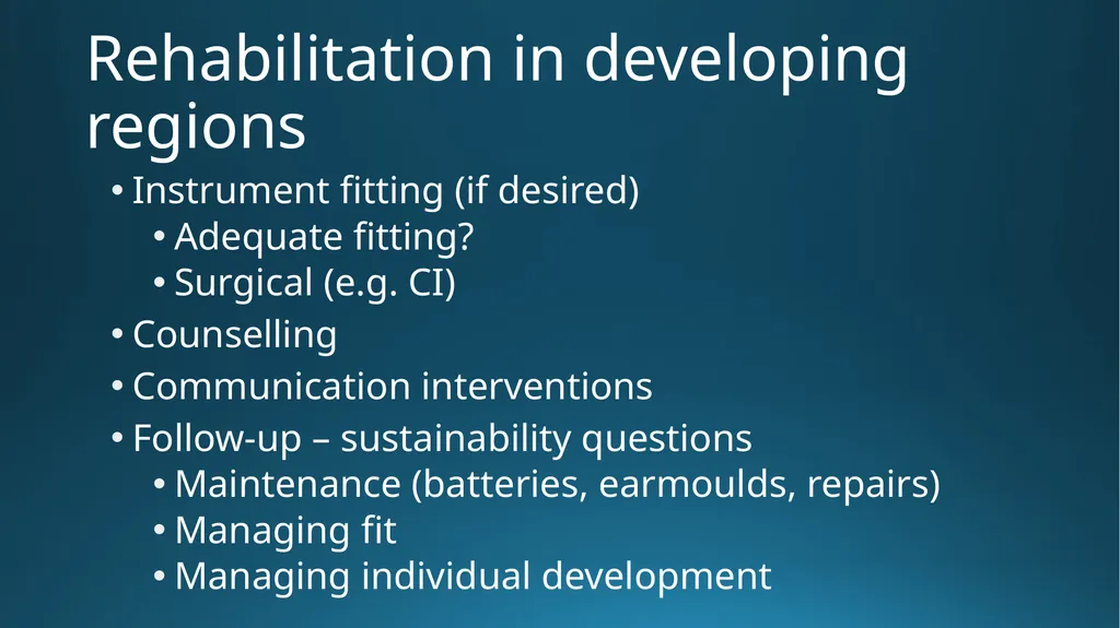 The Audiology Conundrum Audiological Pathways - slide 10 of 45