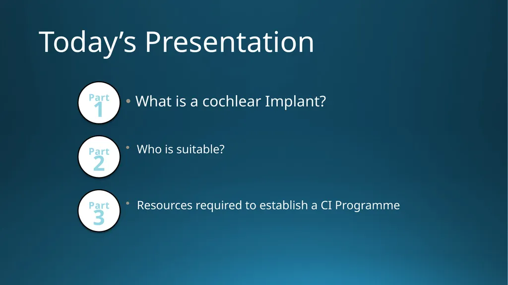 The Audiology Conundrum Audiological Pathways - slide 24 of 45