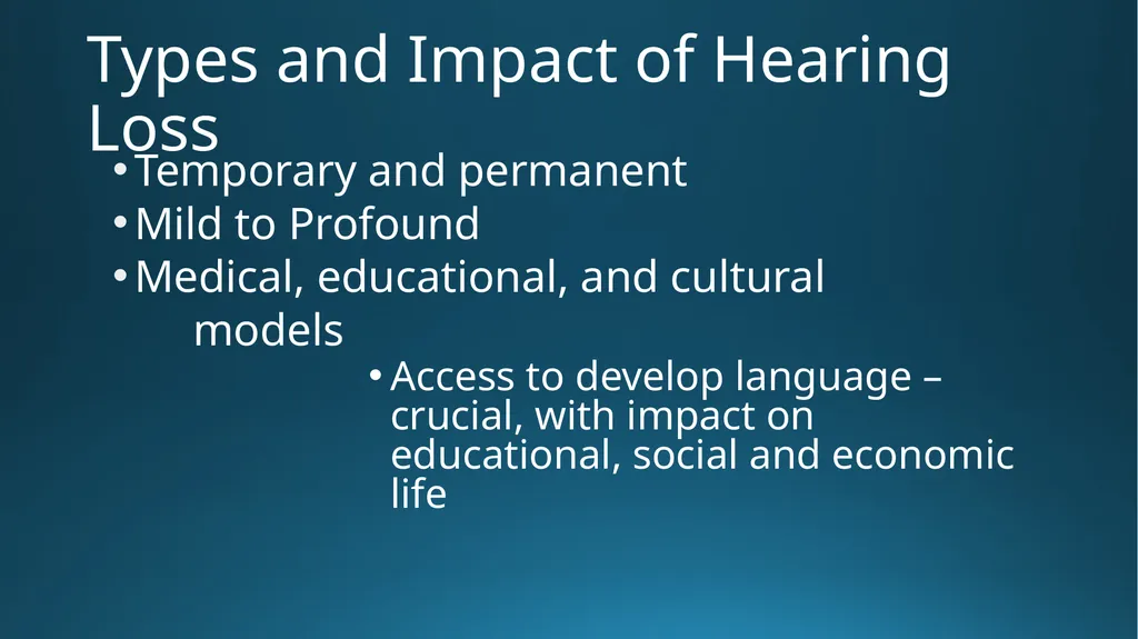 The Audiology Conundrum Audiological Pathways - slide 6 of 45